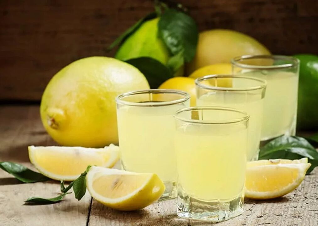 Decocción de limón